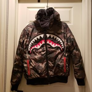 Sprayground camo jacket